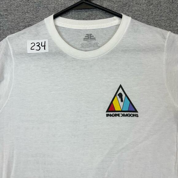 Imagine Dragons Thin White 2018 Evolve Tour Tee Indie Pop Rock Band‎ T-Shirt - Picture 8 of 10